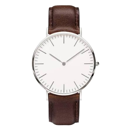 Leather Strap Watch